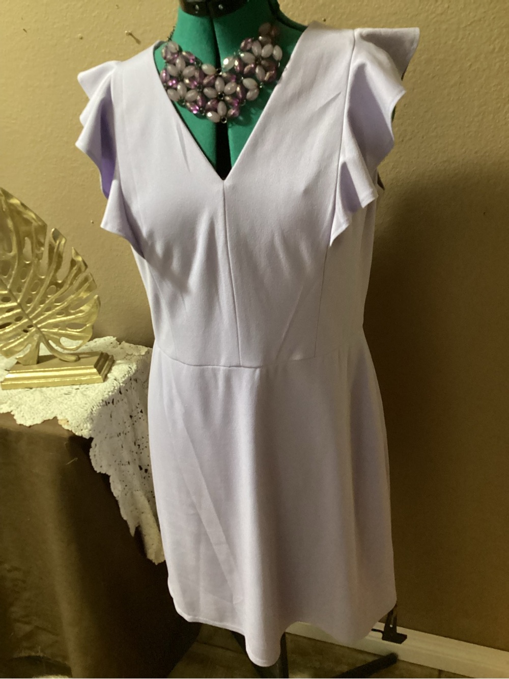 Lavender Women's Sleeveless Dress